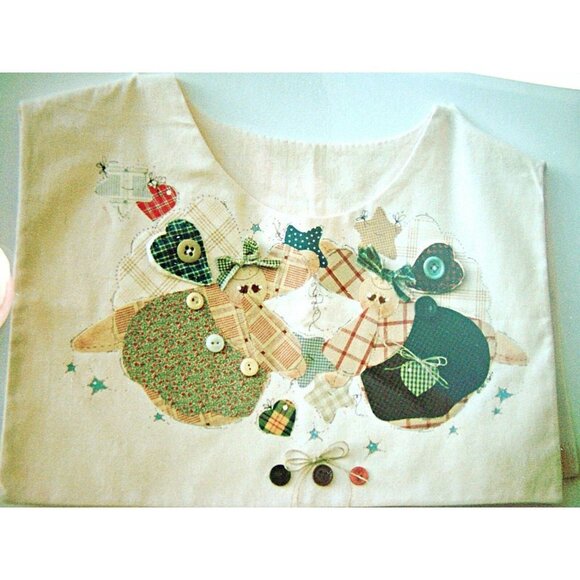 Vintage 1992 Calico Station Patterns A Country Collar Or Tool #132 - Picture 3 of 11